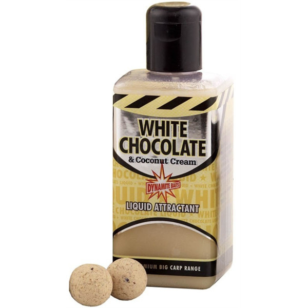 Ликвид Dynamite Baits White Chocolate 250 мл.