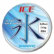 Леска Shimano Ice Silkshock 50м 0,06мм 0,65кг